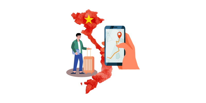 베트남 지도 나트랑 여행 이 어플 3개면 길치도 고수 변신