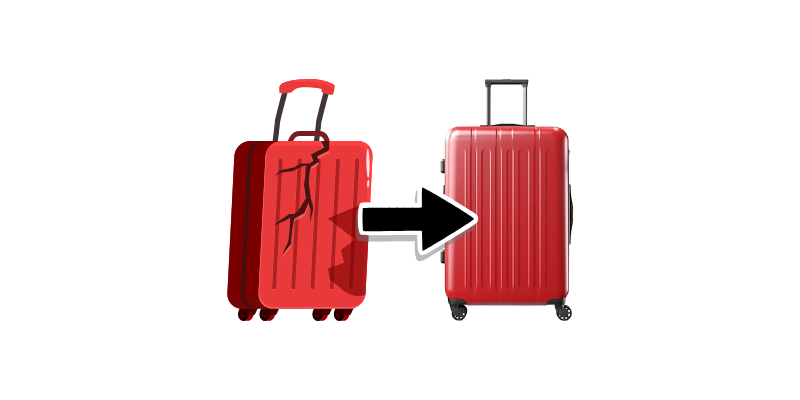 카카오 여행자보험 캐리어 파손 보상 받는 팁 17만원 받음